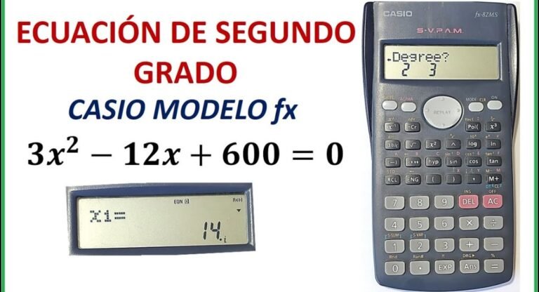 calculadora de ecuaciones cuadráticas