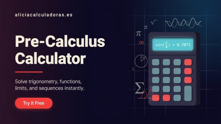 Pre-Calculus Calculator
